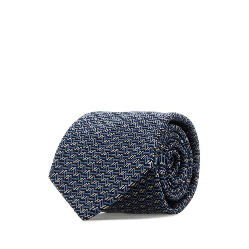 Brioni Men Embroidered Silk Tie